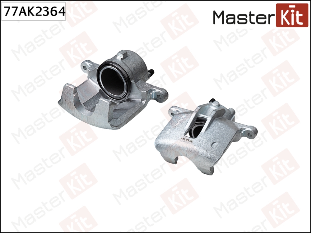MASTERKIT 77AK2364 Тормозной суппорт перед.  прав. TOYOTA COROLLA 01-