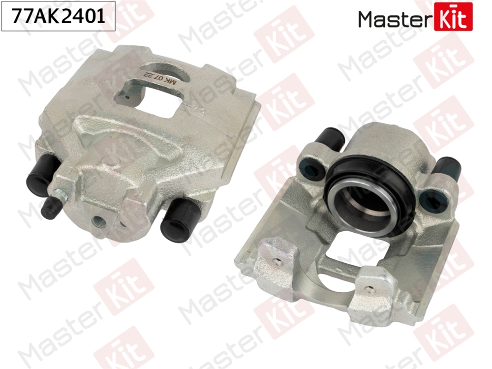 MASTERKIT 77AK2401 Суппорт торм. TOYOTA YARIS (05-)/(11-) перед. лев. D 54мм