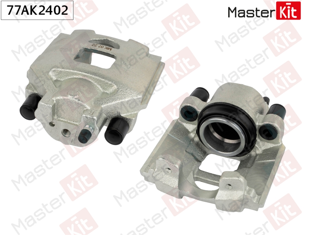 MASTERKIT 77AK2402 Суппорт торм. TOYOTA YARIS (05-)/(11-) перед. прав. D 54мм