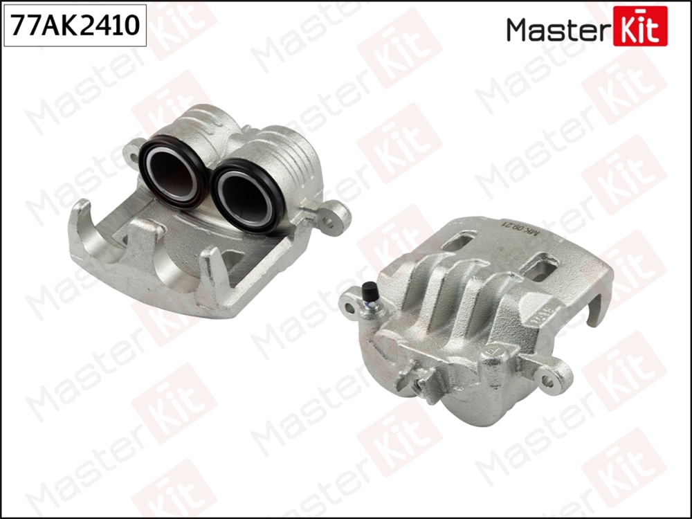 MASTERKIT 77AK2410 Суппорт тормозной пер. прав. Subaru FORESTER 2002-, IMPREZA 1999-, LEGACY IV 2003-, LEGACY 77AK2410