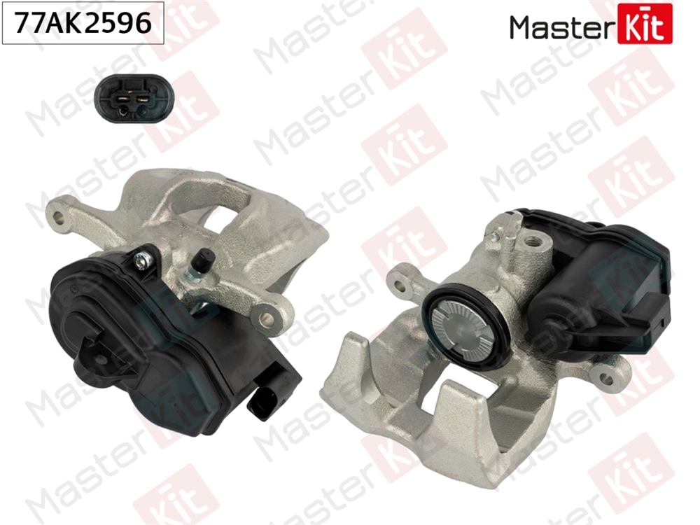 MASTERKIT 77AK2596 Тормозной суппорт зад. прав. AUDI Q5 (FYB) 2016 -
