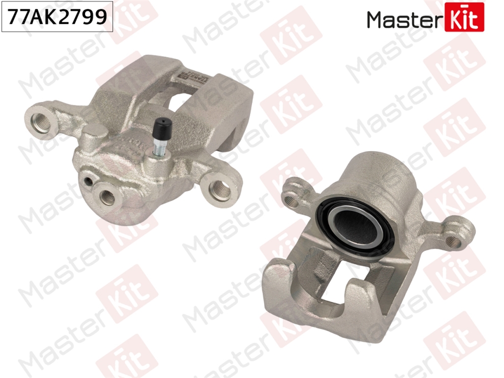 MASTERKIT 77AK2799 Суппорт тормозной зад. лев. Nissan Qashqai +2 I(J10,JJ10) 06-14,Renault Koleos I(HY ) 08-