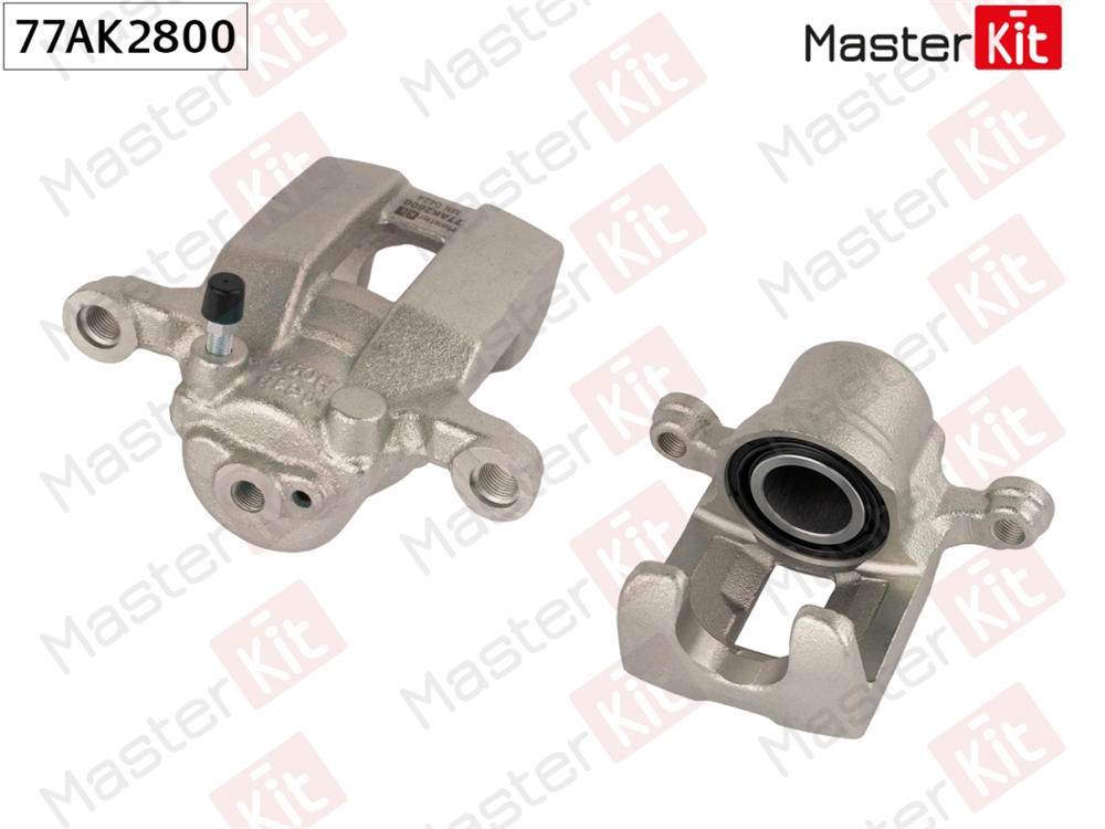 MASTERKIT 77AK2800 Суппорт тормозной зад. прав. Nissan Qashqai +2 I(J10,JJ10) 06-14,Renault Koleos I(HY ) 08-