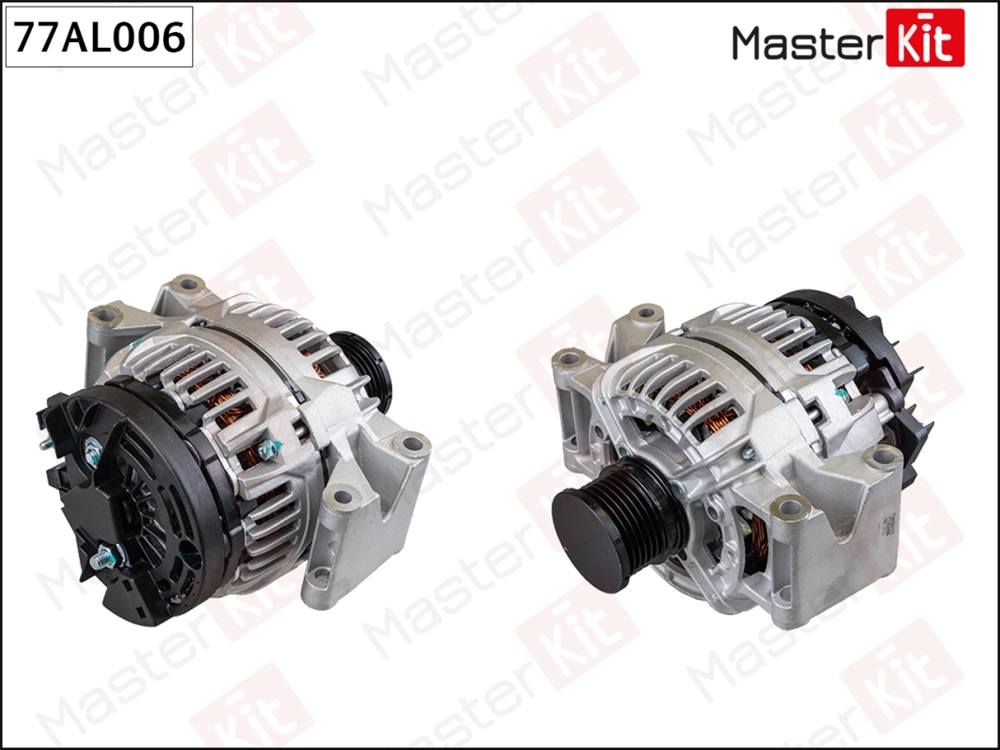 MASTERKIT 77AL006 Генератор  MERCEDES SPRINTER 00-06 (14V 90A) Masterkit