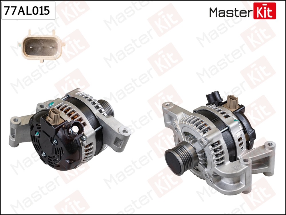 MASTERKIT 77AL015 Генератор FORD FOCUS 04- 120A