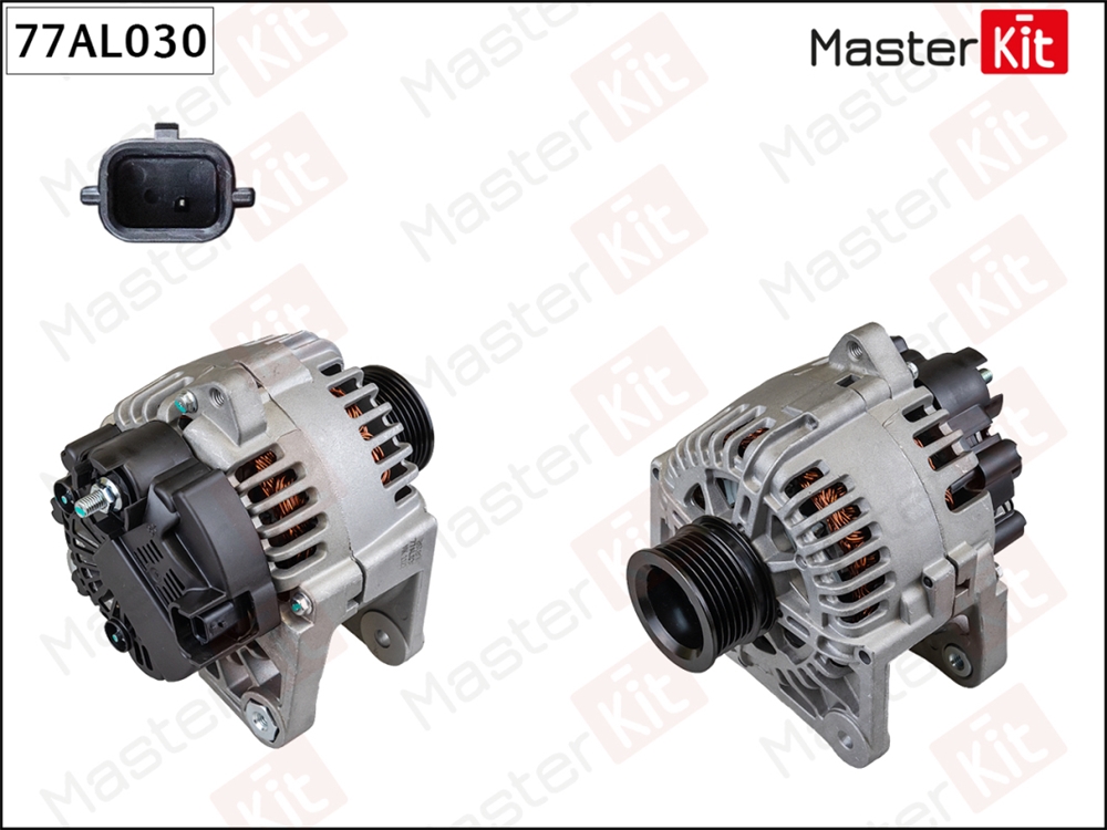 MASTERKIT 77AL030 Генератор 14V 110A