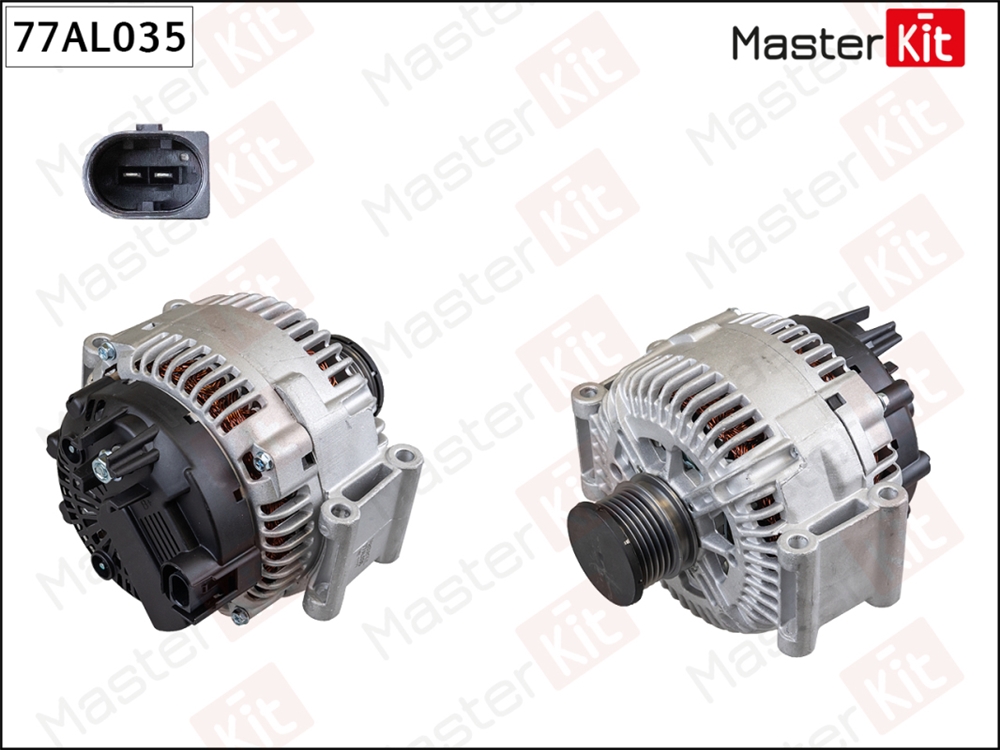 MASTERKIT 77AL035 Генератор MB SPRINTER 2.2 D 06-09 180A