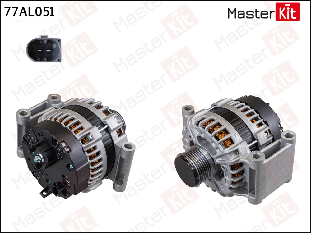 MASTERKIT 77AL051 Генератор 14V 150A