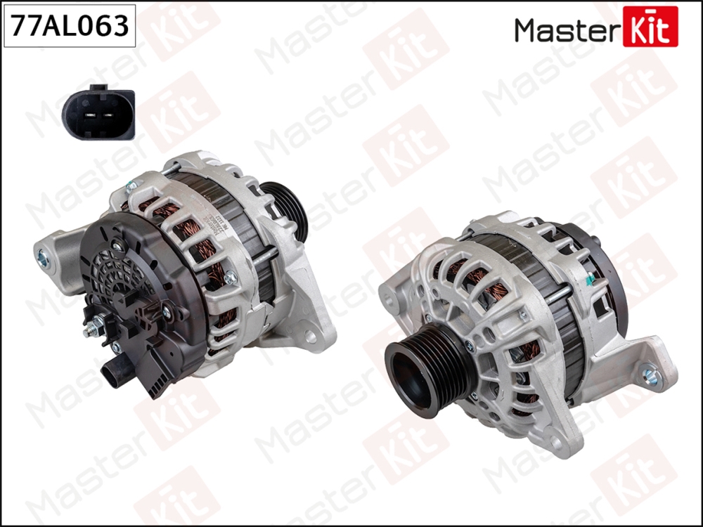 MASTERKIT 77AL063 Генератор FIAT DUCATO 2.3D/IVECO 150A