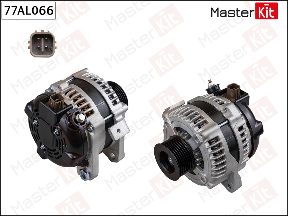 MASTERKIT 77AL066 Генератор TOYOTA RAV IV 2.0 06- 100A
