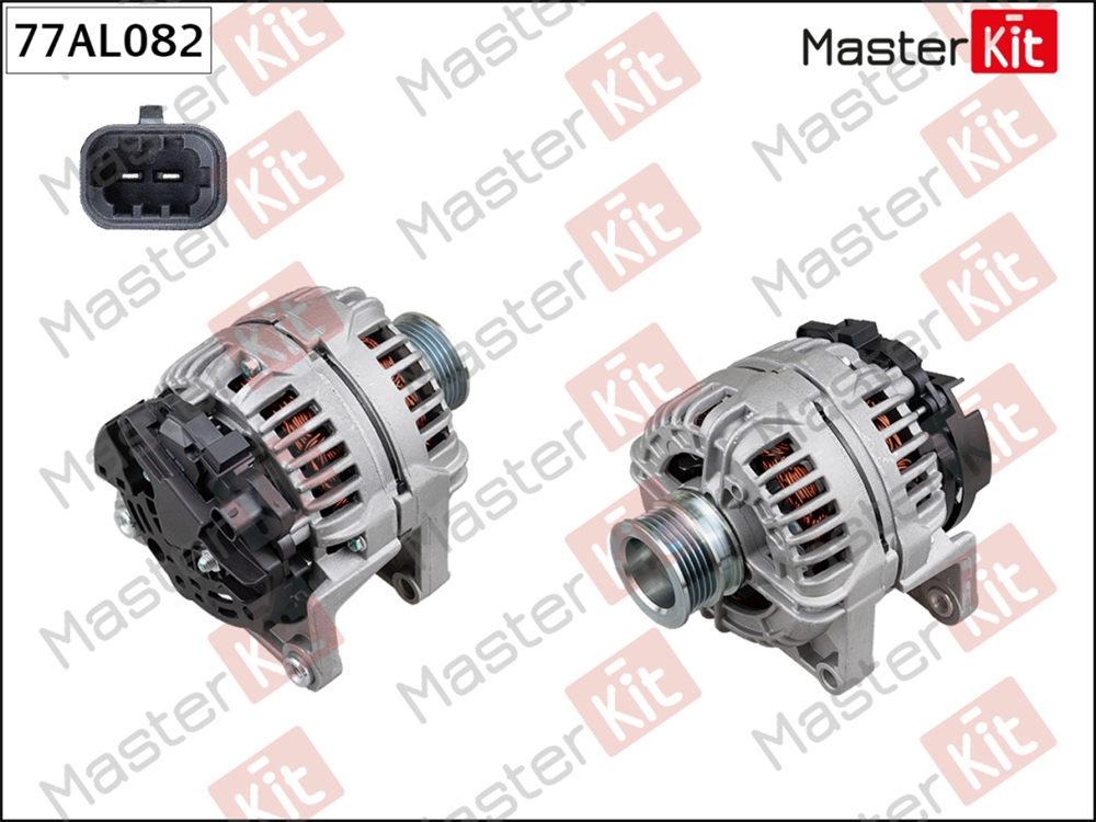 MASTERKIT 77AL082 Генератор OPEL ASTRA H 77AL082