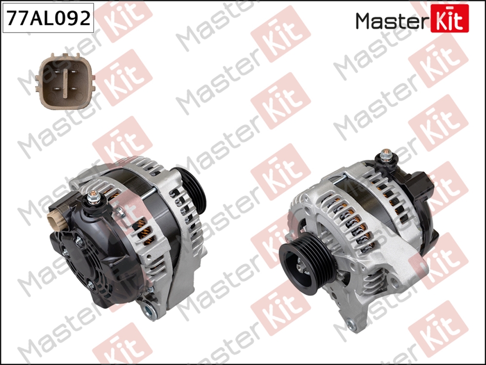 MASTERKIT 77AL092 Генератор TOYOTA LAND CRUIZER 200 4.7