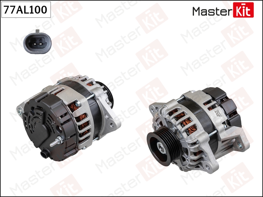 MASTERKIT 77AL100 Генератор (14V 80A)