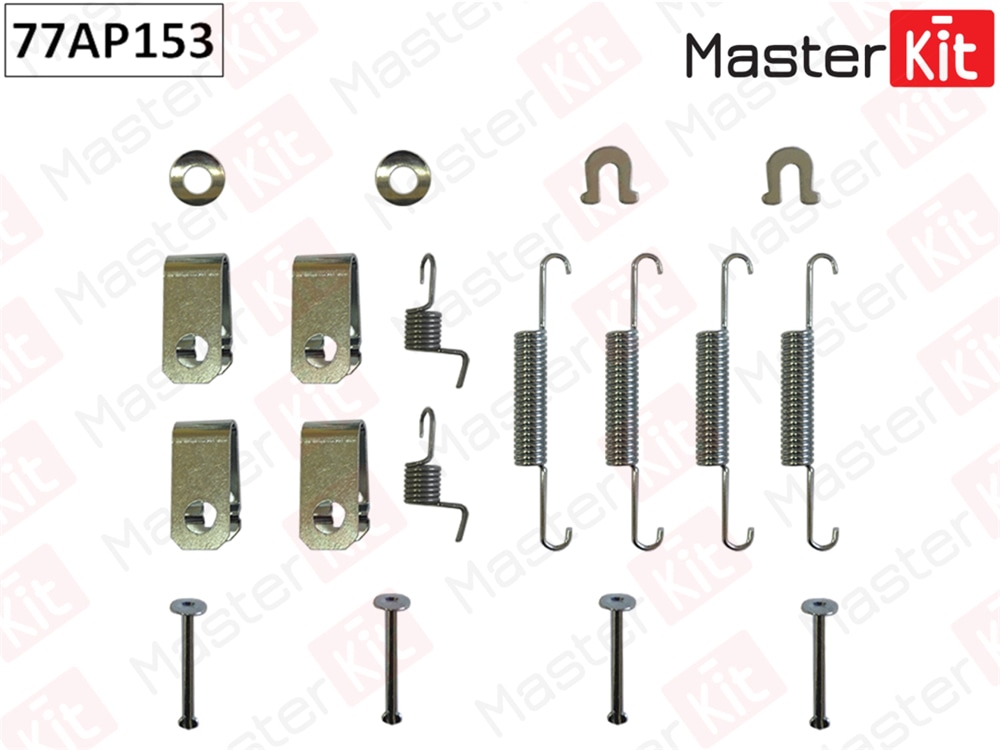 MASTERKIT 77AP153 Комплект установочный барабанных колодок HONDA CR-V III (RE ) 2006 -