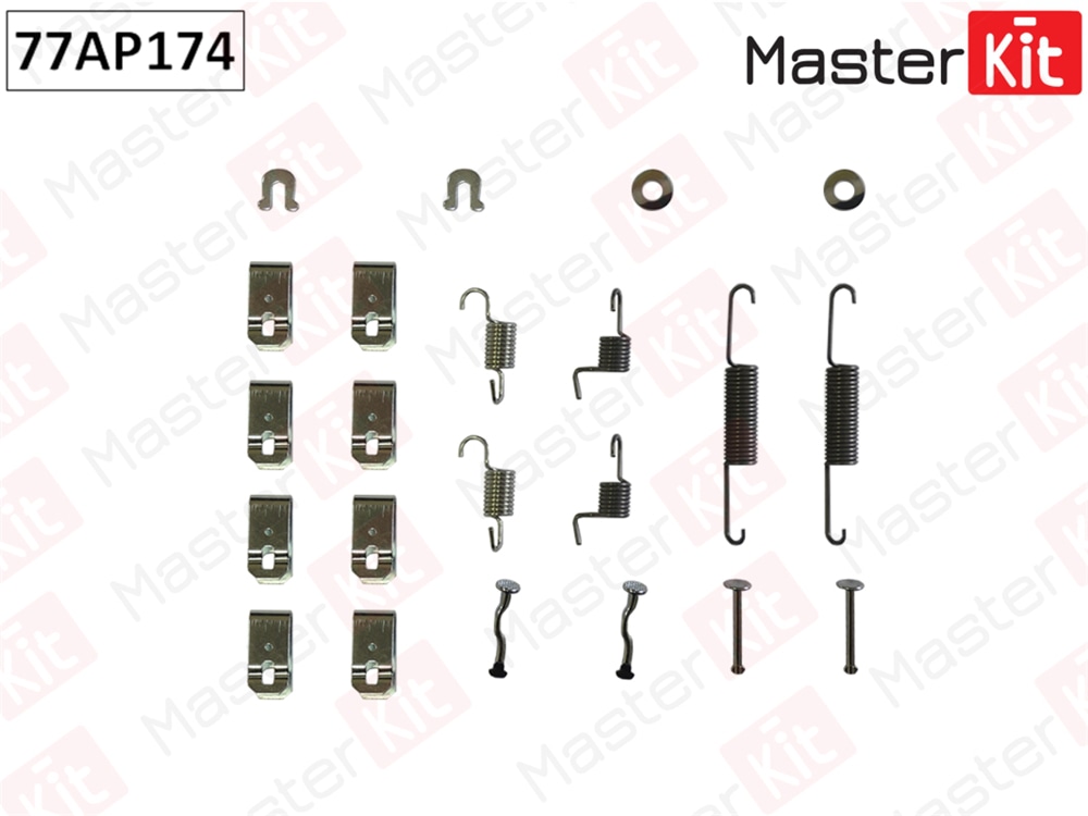 MASTERKIT 77AP174 Ремкомплект крепления тормозных колодок