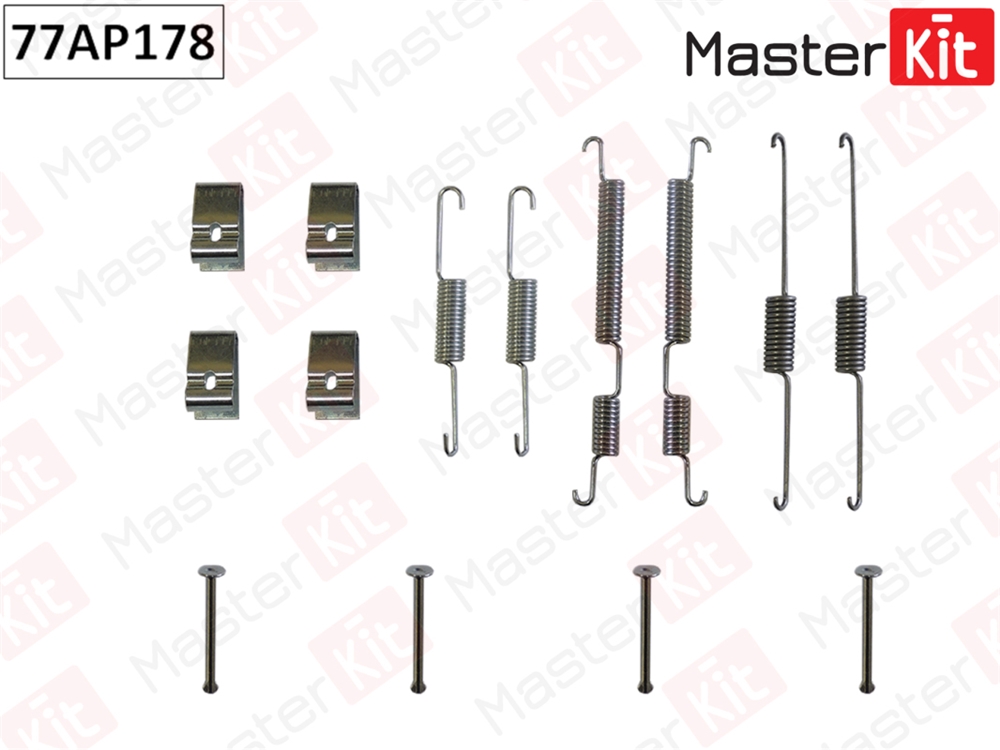 MASTERKIT 77AP178 Комплект барабанных пружинок  HYUNDAI