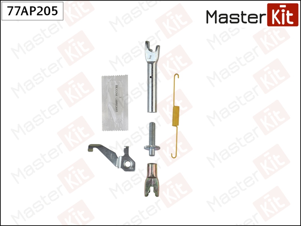 MASTERKIT 77AP205 Комплект установочный барабанных колодок