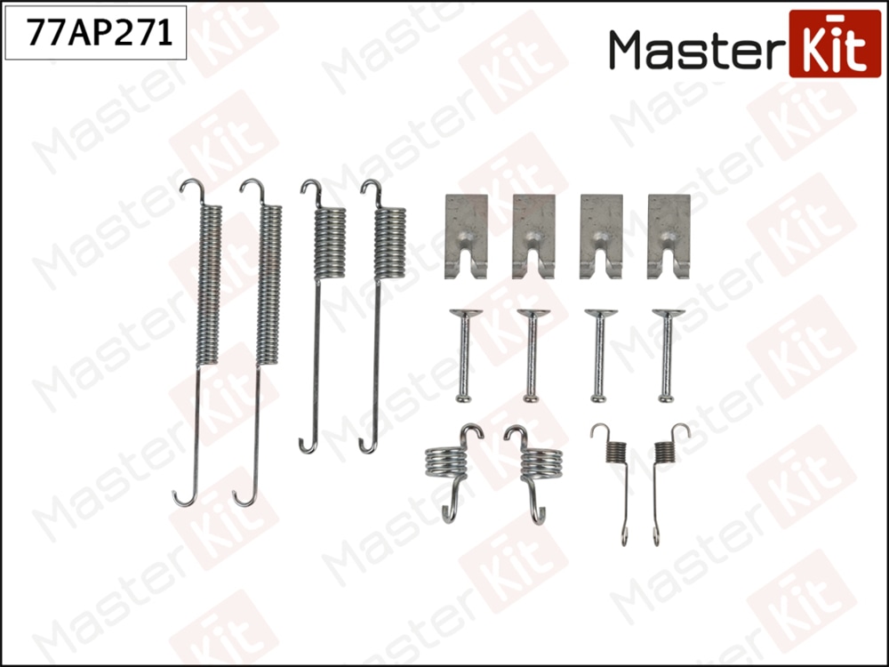 MASTERKIT 77AP271 Комплект установочный барабанных колодок Ford MONDEO I (GBP) 1993 - 1996