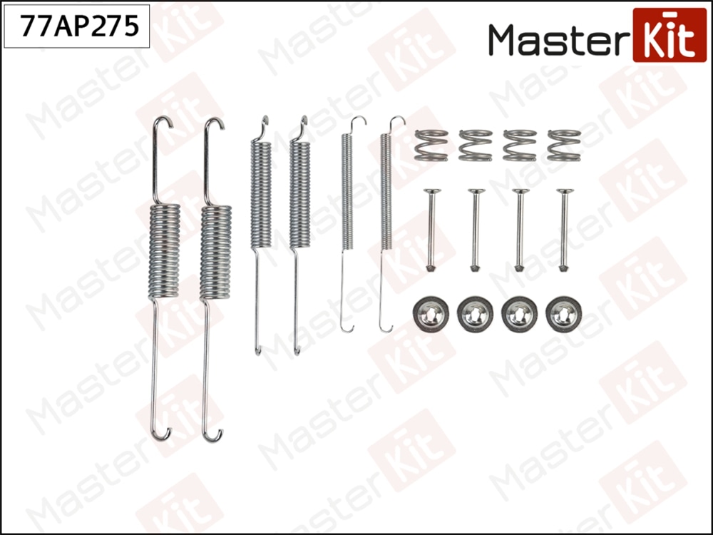 MASTERKIT 77AP275 Комплект установочный барабанных колодок Opel FRONTERA A (U92) 1992 - 1998