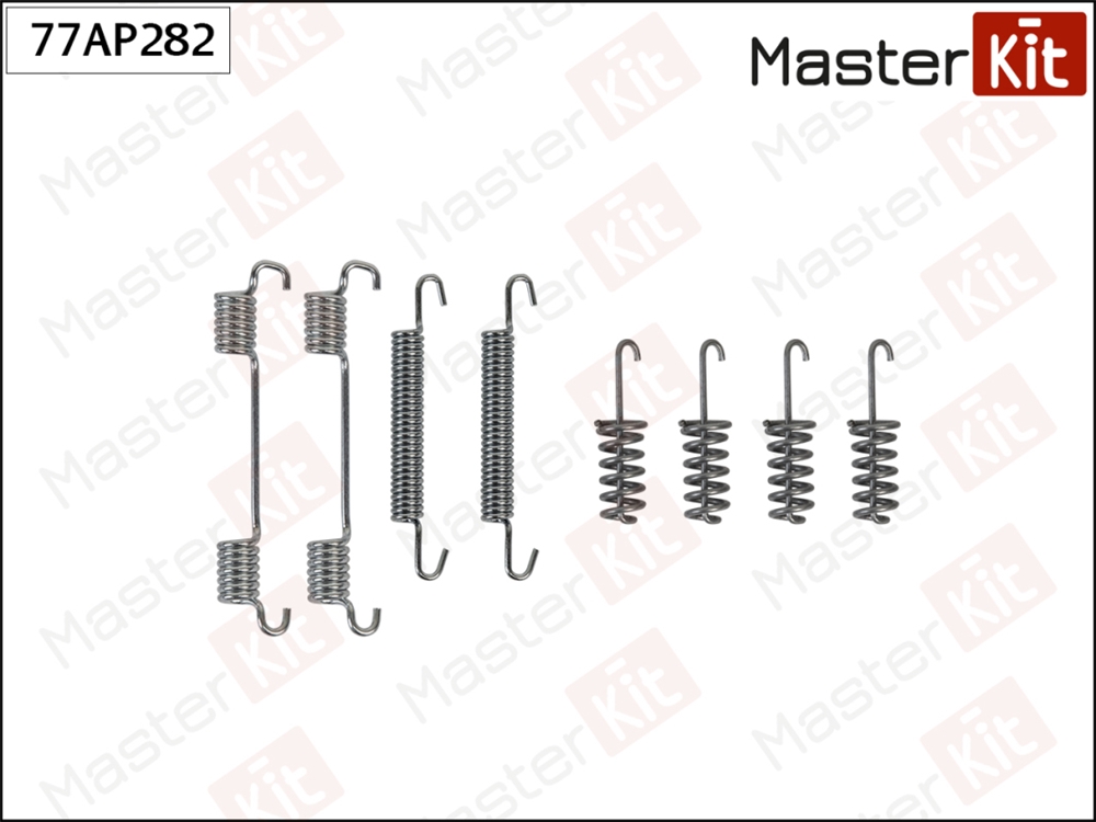MASTERKIT 77AP282 Комплект установочный барабанных колодок Mercedes-Benz SPRINTER 4-t Фургон (904) 1995 - 200