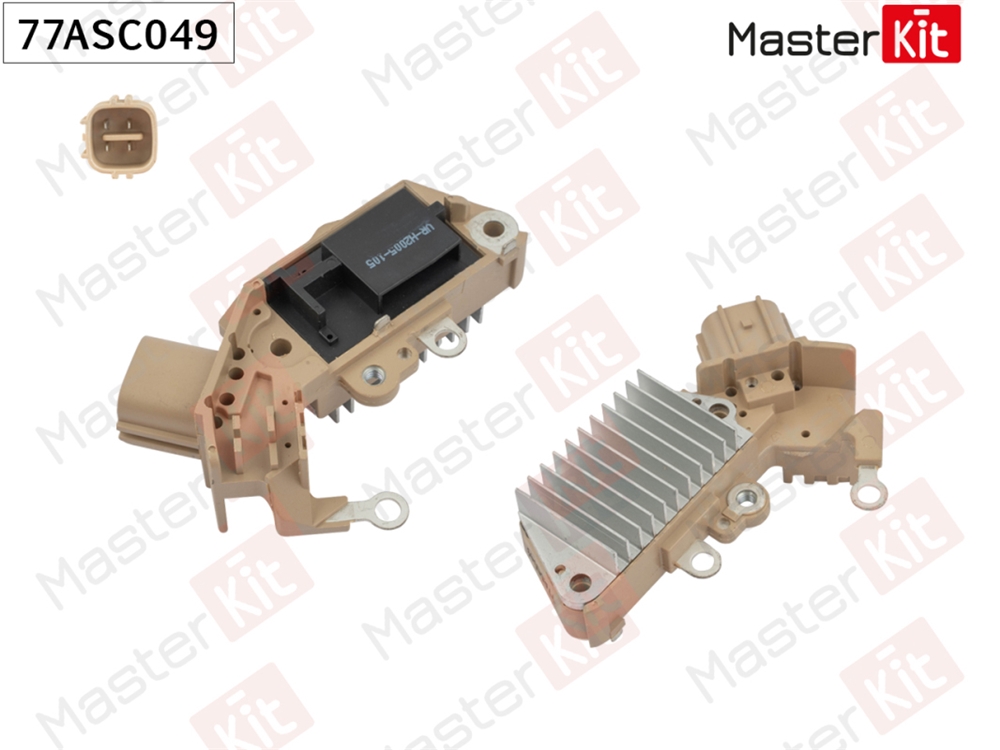 MASTERKIT 77ASC049 Регулятор напряжения генератора Toyota Land Cruiser Prado( J12 ),4Runner IV( N21 ) 02-10