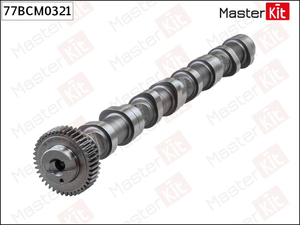 MASTERKIT 77BCM0321 Распредвал (выпуск) VAG 1.6/2.0TDI BKP/CBAB/CFFB/CLJA/CDCA/CAHA/CLCA/CAYE/CAYD/CAYC/CAYB/C Masterkit