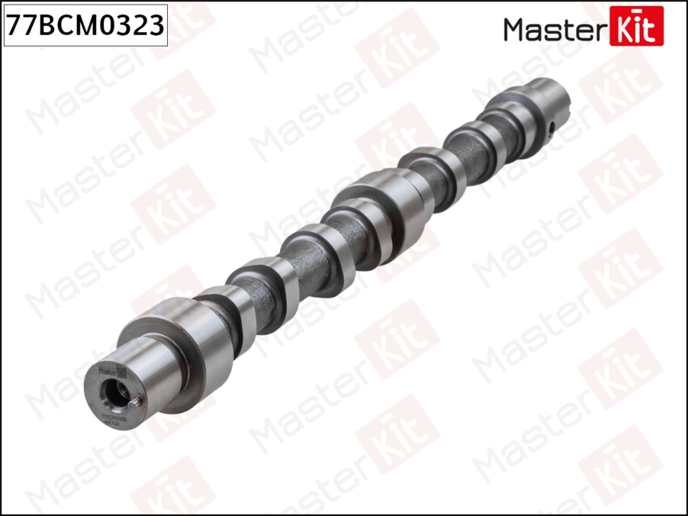 MASTERKIT 77BCM0323 Распредвал (впуск) IVECO/UAZ 2.3D F1AE0481A/F1AE0481B/F1AE0481M/F1AE0481GA
