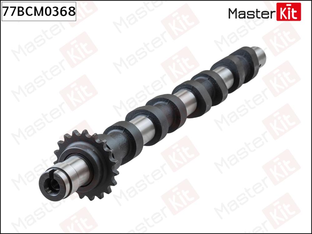 MASTERKIT 77BCM0368 Распредвал впускной CITROEN/PEUGEOT/FORD 1.6HDI 9 HX/9 HY/9 HZ/DV6ATED4/DV6TED4/G8DA/G8DB