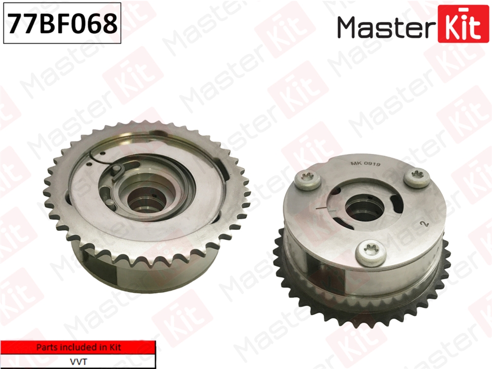 MASTERKIT 77BF068 Шестерня распределительного вала OPEL ASTRA J,CORSA D A12XER/A14XER 07-