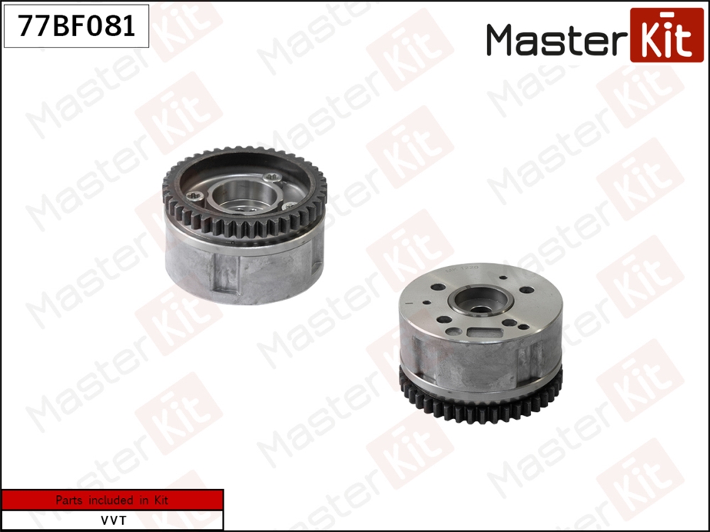 MASTERKIT 77BF081 Механизм газораспределения (впуск) Hyundai i10(BA,IA) 10-,Kia Rio IV(YB,SC) 13- (G4LA,G4LC)