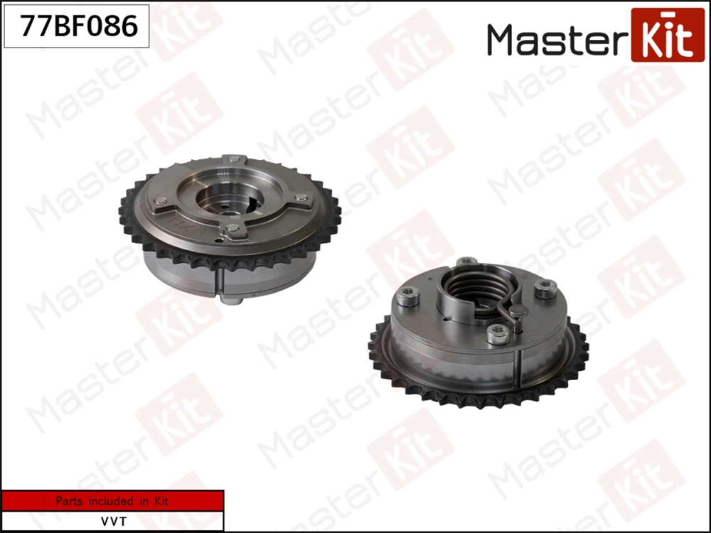 MASTERKIT 77BF086 Механизм газораспределения выпуск TOYOTA Camry (V50)/Camry (V70)/RAV4 (ZSA4) 2.5 2AR-FE 11- 77BF086