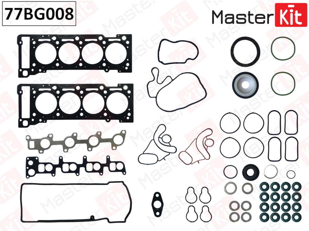MASTERKIT 77BG008 Полный комплект прокладок ДВС Mercedes-Benz OM611 2.2CDI --12/1999