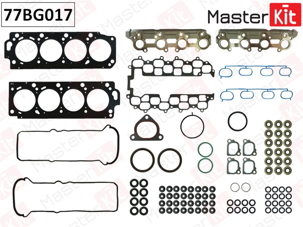 MASTERKIT 77BG017 Полный комплект прокладок ДВС Toyota LAND CRUISER 90 LEXUS LX470,TUNDRA 2UZ-FE 99-