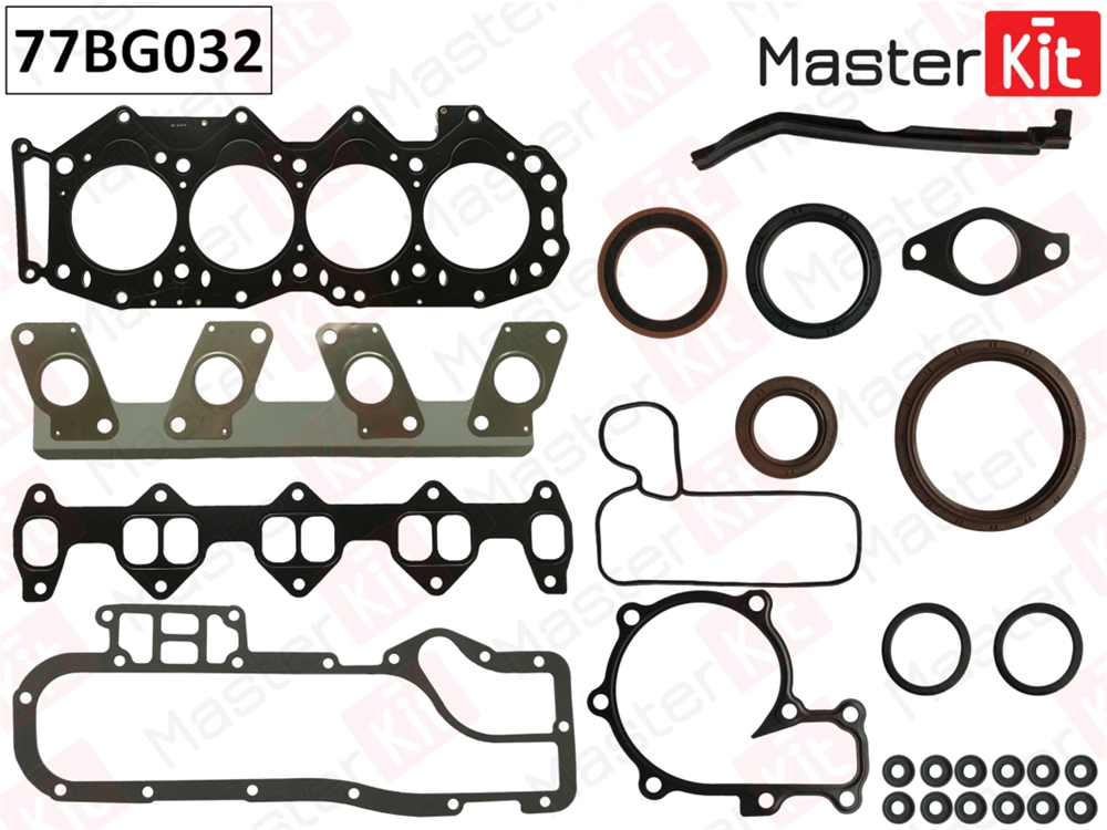 MASTERKIT 77BG032 Комплект прокладок ДВС Mazda MPV WL/WL-T 2.5TD 96- 77BG032