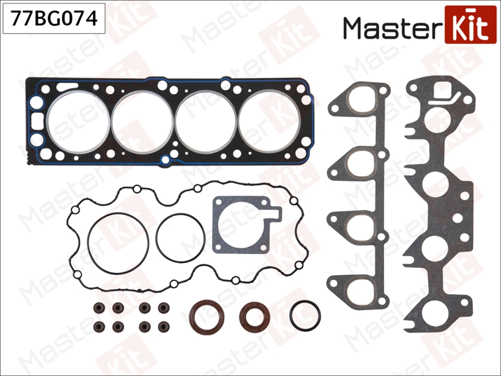 MASTERKIT 77BG074 Компл.прокладок ГБЦ OPEL ASTRA F 1.4