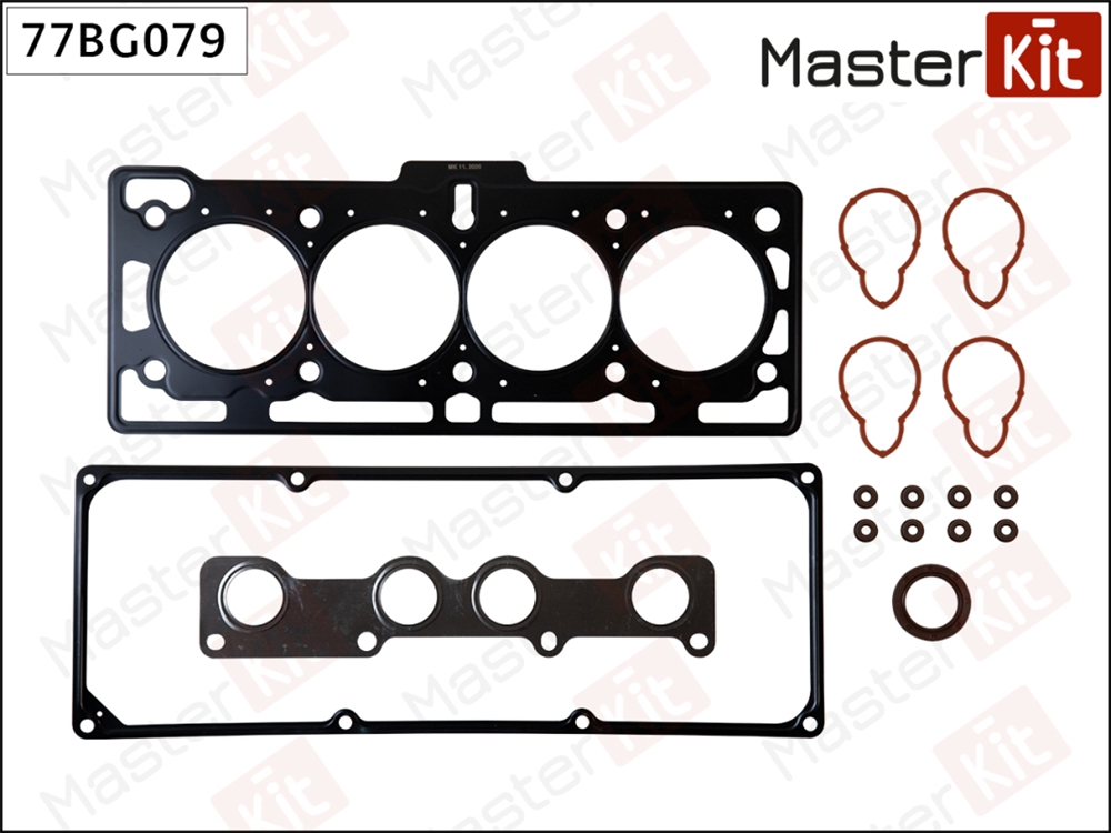 MASTERKIT 77BG079 Набор прокладок верхний RENAULT Logan 1.4/1.6 K7J/K7M