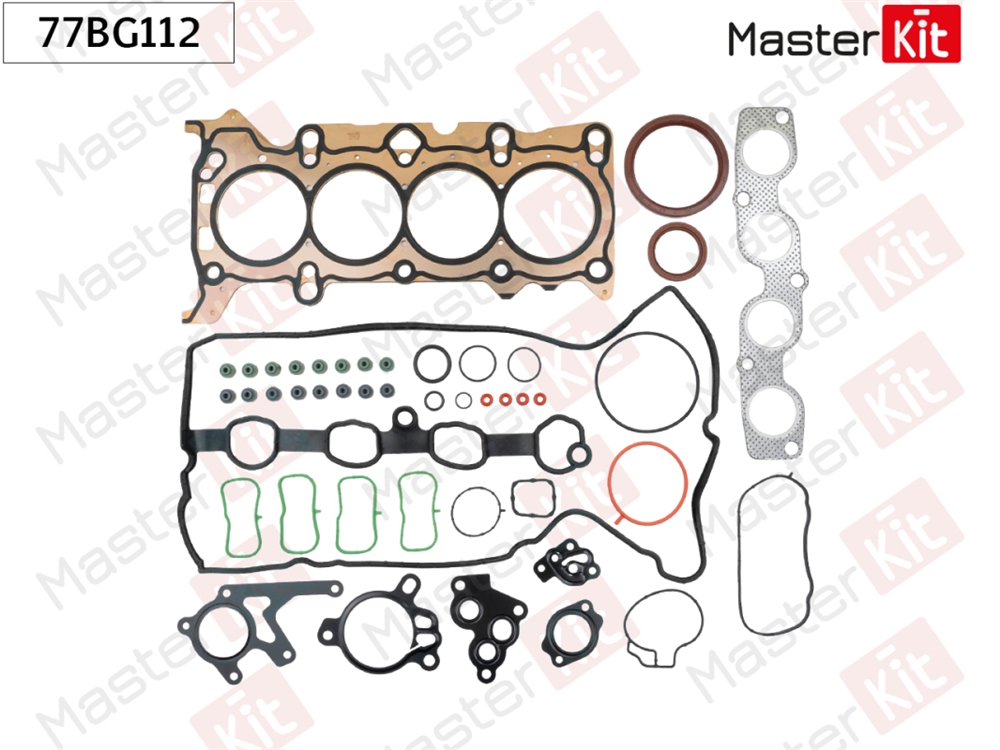 MASTERKIT 77BG112 Комплект прокладок двигателя MAZDA 2.0 12-