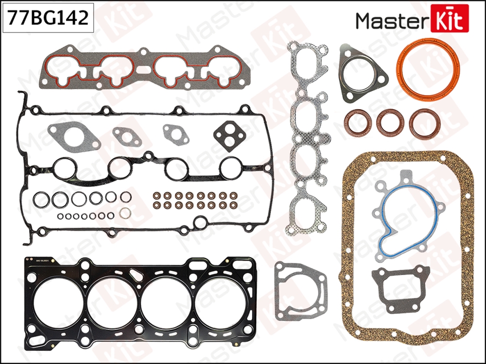 MASTERKIT 77BG142 Полный комплект прокладок MAZDA FP, FS 77BG142