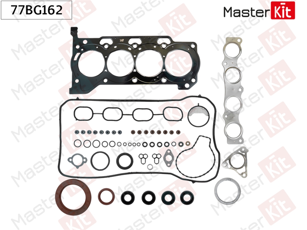 MASTERKIT 77BG162 Полный комплект прокладок TOYOTA 1ZR-FAE/2ZR-FAE/3ZR-FAE
