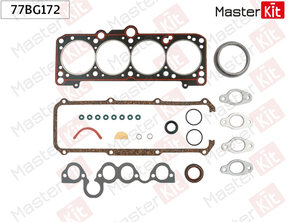 MASTERKIT 77BG172 Комплект прокладок ГБЦ VAG ABN, PB