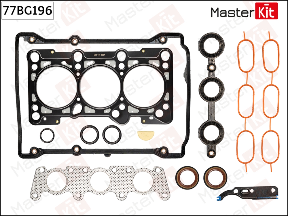 MASTERKIT 77BG196 Комплект прокладок ГБЦ AUDI ALW/AML/AMM/APC/APS/APZ/ARN 77BG196