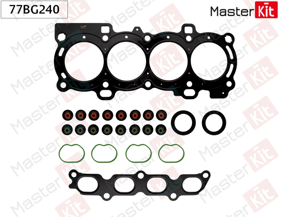 MASTERKIT 77BG240 Комплект прокладок ГБЦ FORD HWDA