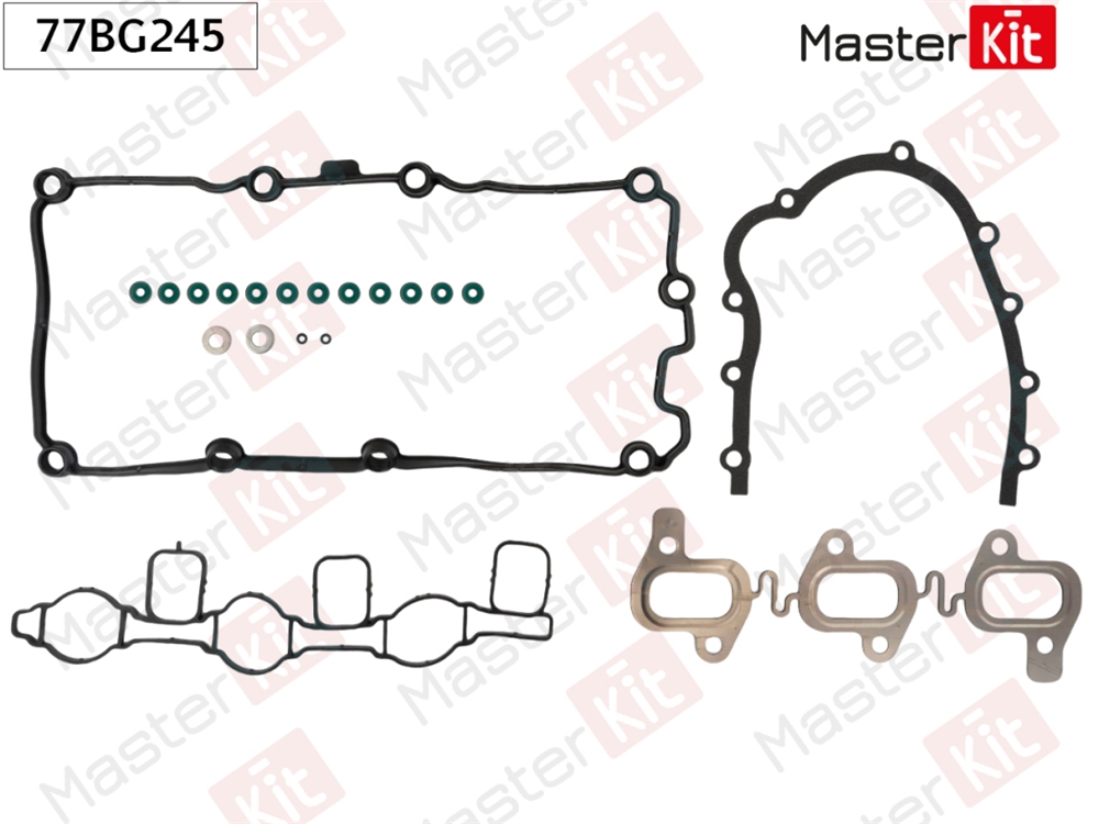 MASTERKIT 77BG245 Комплект прокладок ГБЦ VAG CATA, CDYB