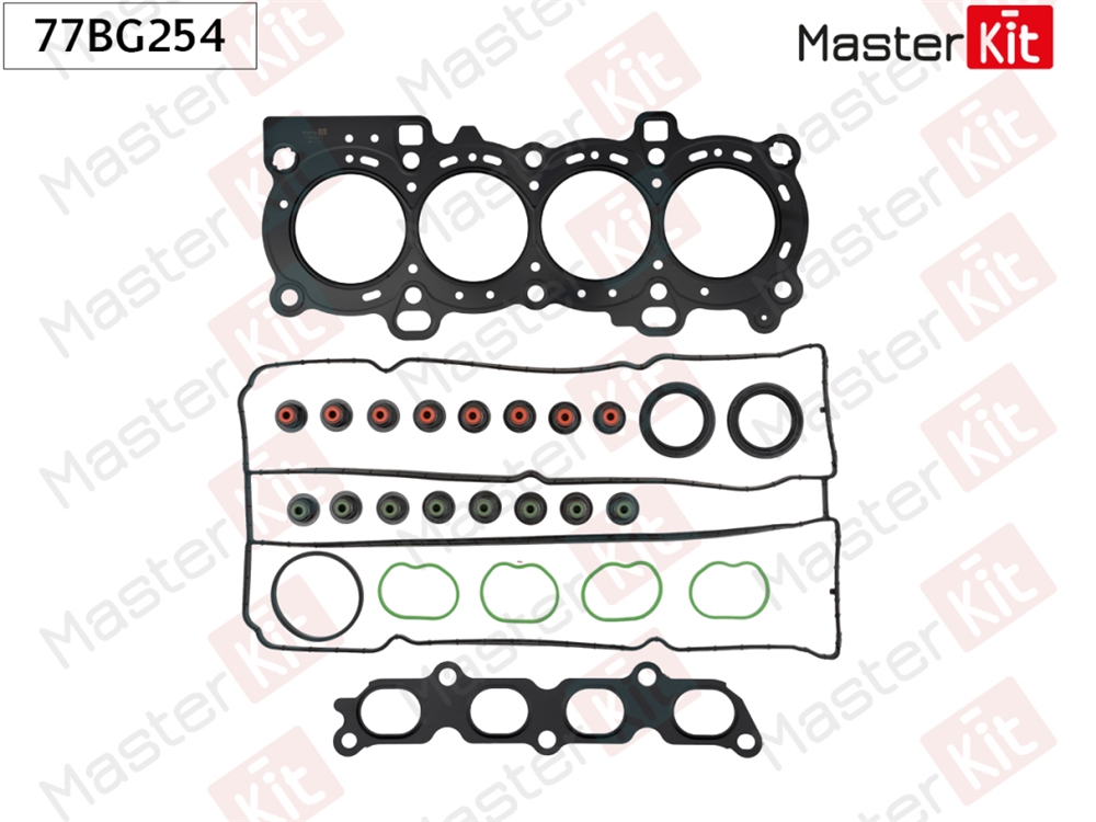 MASTERKIT 77BG254 Комплект прокладок ГБЦ Ford ASDA  ASDB. FXJA