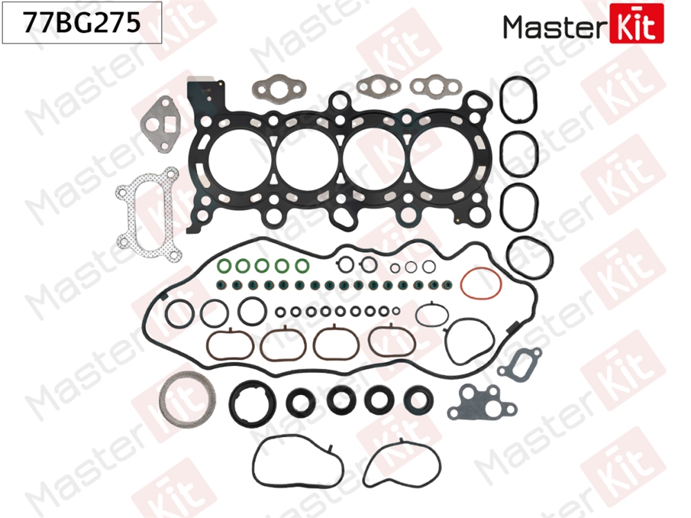 MASTERKIT 77BG275 Комплект прокладок ГБЦ HONDA R20A1