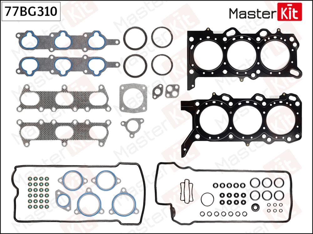 MASTERKIT 77BG310 Комплект прокладок ГБЦ SUZUKI H27A