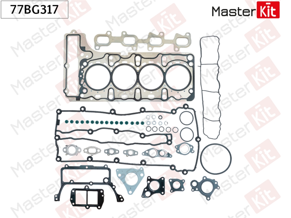 MASTERKIT 77BG317 Комплект прокладок ГБЦ TOYOTA 1ZR-FAE, 2ZR-FAE