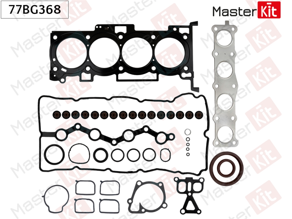 MASTERKIT 77BG368 Комплект прокладок HYUNDAI SONATA VII (LF) G4KE