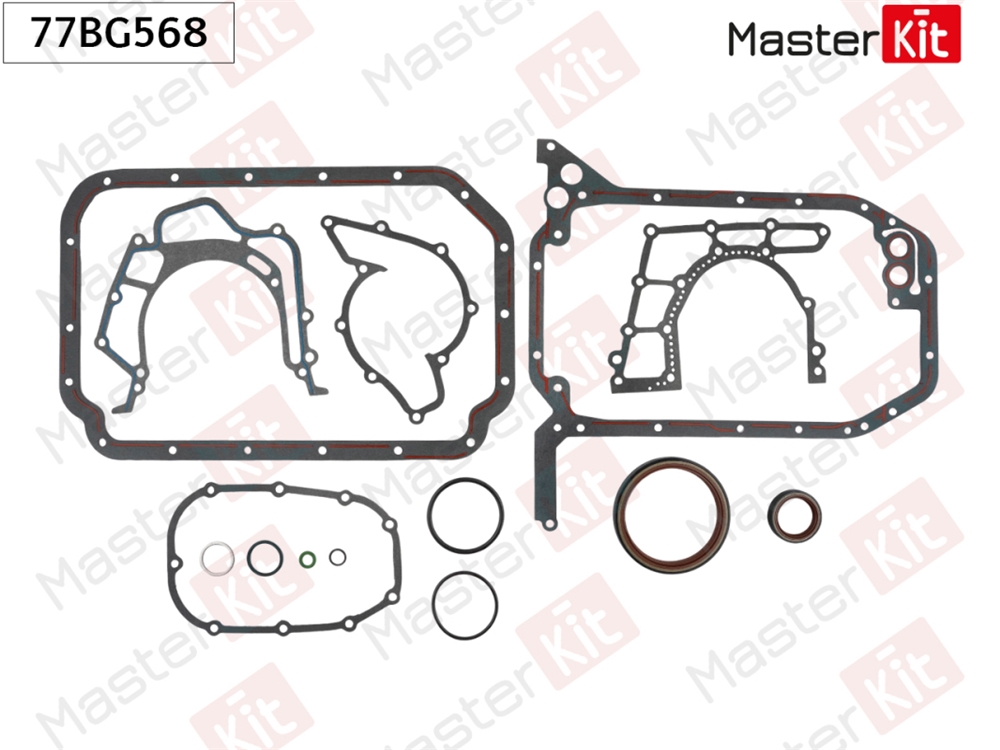 MASTERKIT 77BG568 Комплект прокладок, блок-картер двигателя Audi A4 (8D2, B5) 1994 - 2001 77BG568