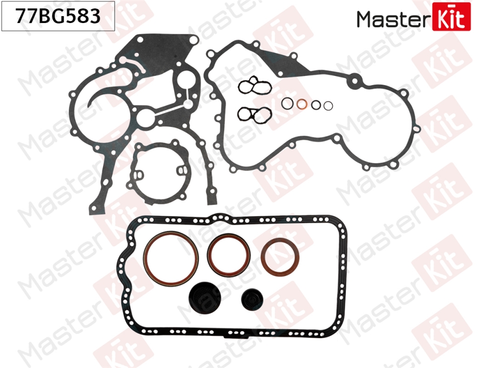 MASTERKIT 77BG583 Комплект прокладок, блок-картер двигателя Renault LAGUNA II (BG0/1 ) G9T 600